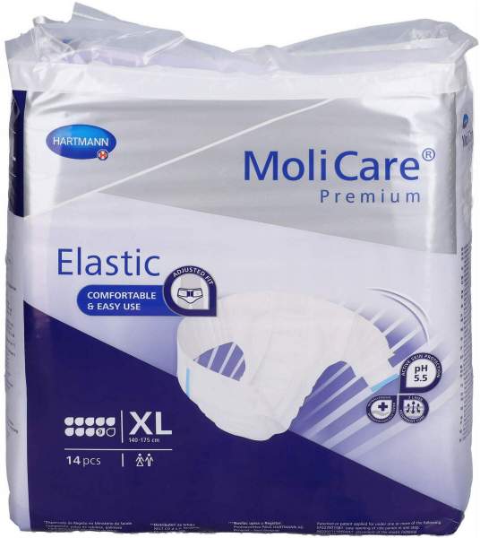 Molicare Premium Elastic Slip 9 Tropfen Gr.XL 14 Stück