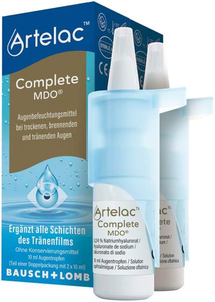 Artelac Complete MDO 2 x 10 ml Augentropfen