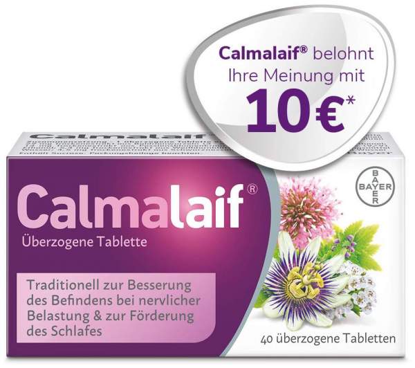Calmalaif überzogene Tabletten 40 Stück