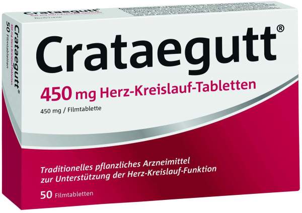 Crataegutt 450 mg Herz-Kreislauf-Tabletten 50 Stück
