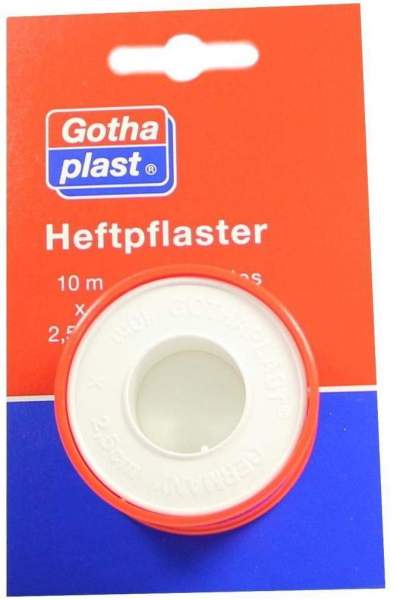 Gothaplast Heftpflaster Vlies 2,5cmx10m Euroaufhänger