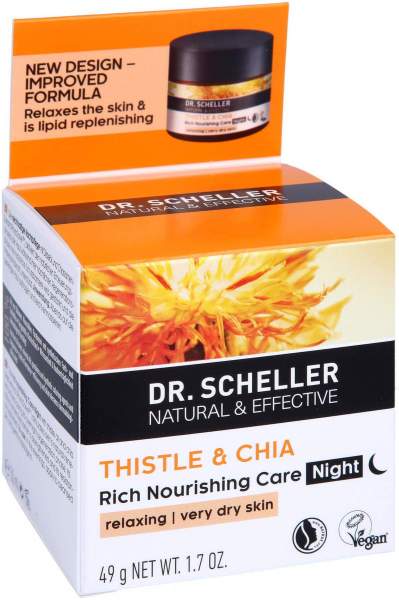 Dr.Scheller Distel &amp; Chia reichhaltige Pflege Nachtcreme 50 ml
