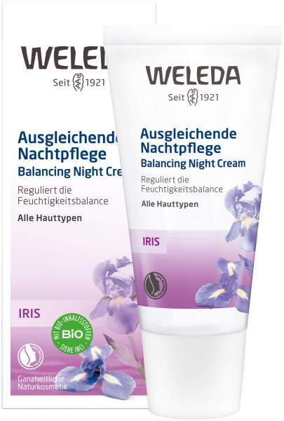 WELEDA Iris ausgleichende Nachtpflege 30 ml