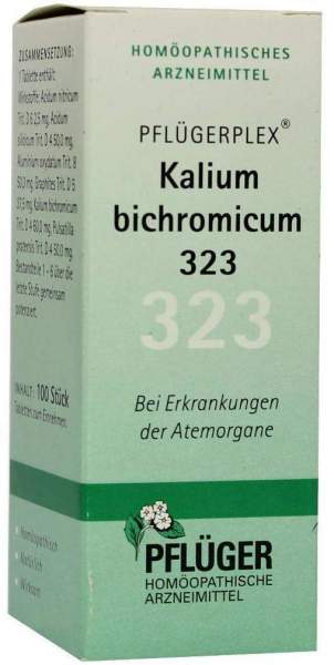 Pflüger Pflügerplex Kalium Bichromicum 323 Tabletten