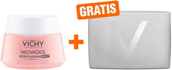 Vichy Neovadiol Rose Platinium Nachtcreme 50 ml + gratis Kosmetiktasche