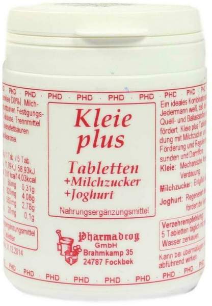 Kleie Plus Weizenkleie Tabletten