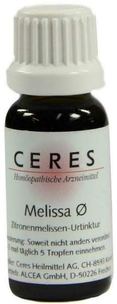 Ceres Melissa Officinalis Urtinktur