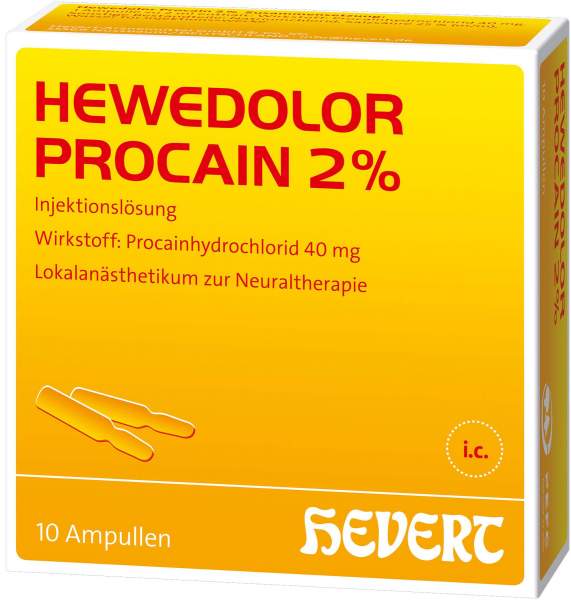 Hewedolor Procain 2% 10 Ampullen