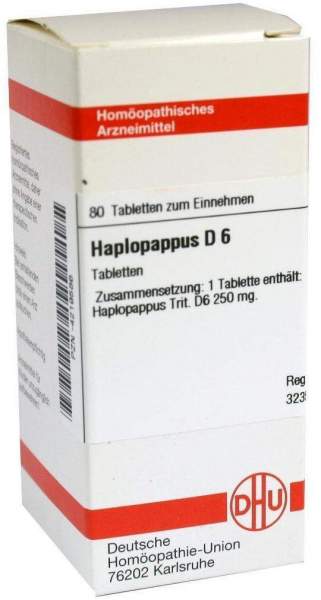 Haplopappus D 6 Tabletten