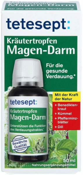 Tetesept Kräutertropfen Magen-Darm 50 ml