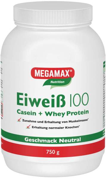 Megamax Eiweiß 100 750 G Pulver