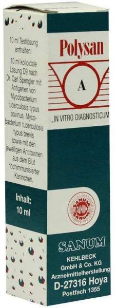 Polysan Typ A Kolloidale Lösung D 9 Sanum 10 ml Tropfen