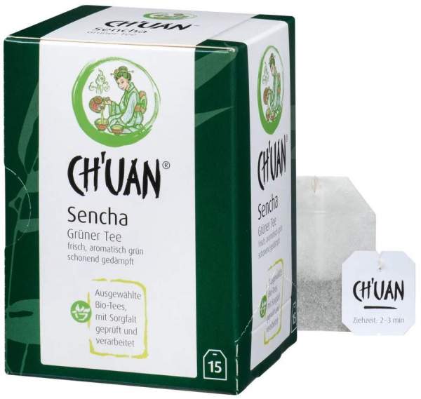 Chuan Sencha Bio Schoenenberger 15 Filterbeutel