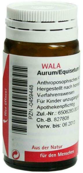 Wala Aurum-Equisetum II 20 G Globuli