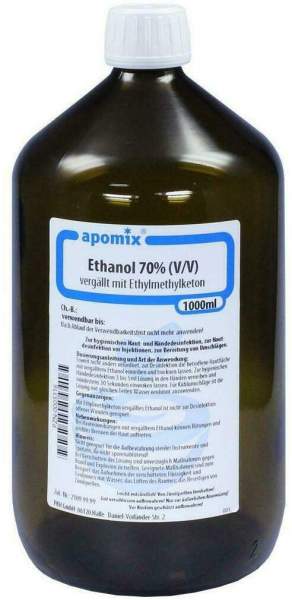 Ethanol 70% 1 L Flüssigkeit