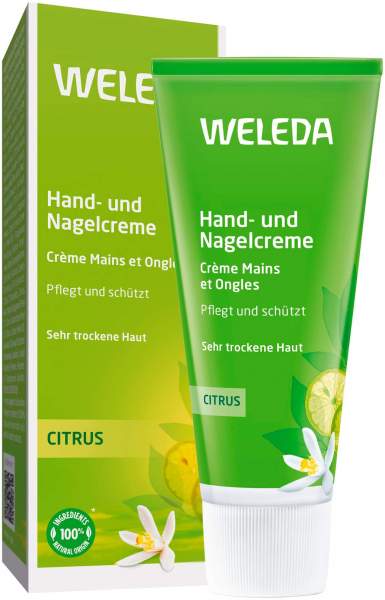 Weleda Citrus Hand- und Nagelcreme 50 ml