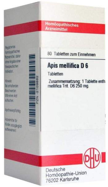 Apis Mellifica D 6 80 Tabletten