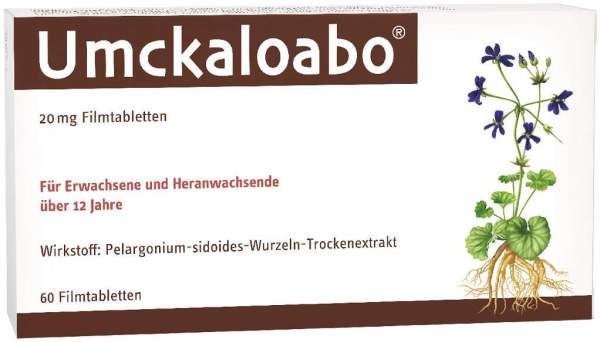 Umckaloabo 20 mg 60 Filmtabletten
