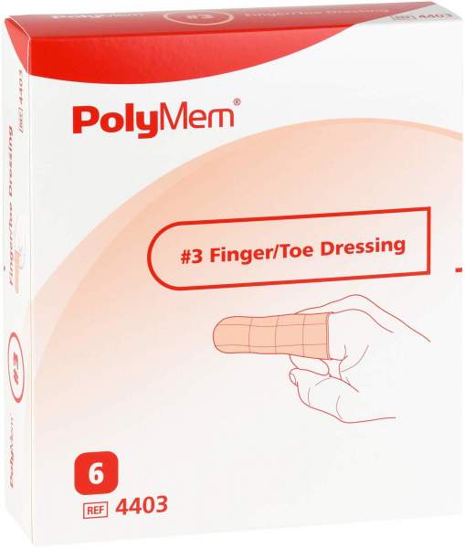 Polymem Finger Wundschnellverband Gr.3 6 Stück