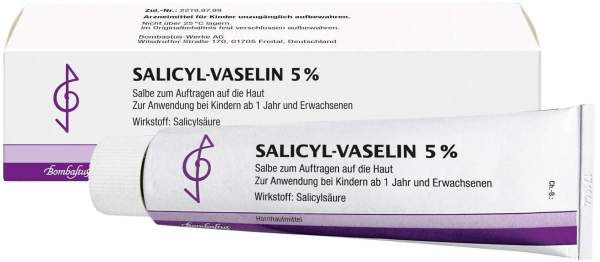 Salicyl Vaselin 5% 100 ml Salbe
