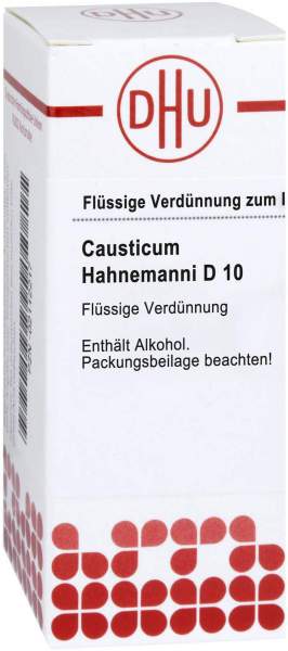 Causticum Hahnemanni D 10 Dilution 20 ml