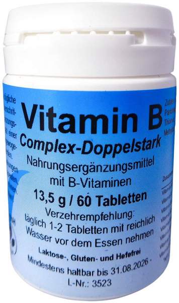 Vitamin B Complex-Doppelstark Tabletten