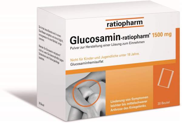 Glucosamin-ratiopharm 1500 mg 30 Beutel