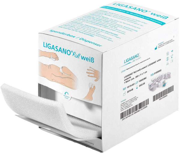 Ligasano Roll Weiß Verb.1x11x200 cm Unsteril 1 Stü