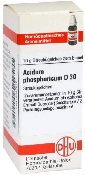 Dhu Acidum Phosphoricum D30 10 G Globuli
