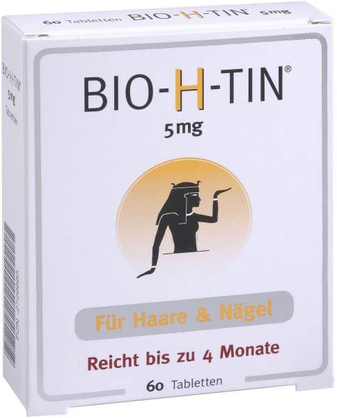 Bio - H - Tin Vitamin H 5 mg für 4 Monate 60 Tabletten
