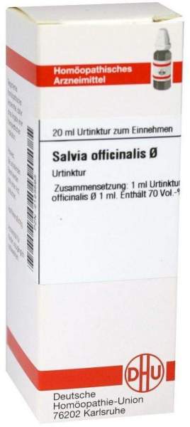 Salvia Officinalis Urtinktur 20 ml Dilution