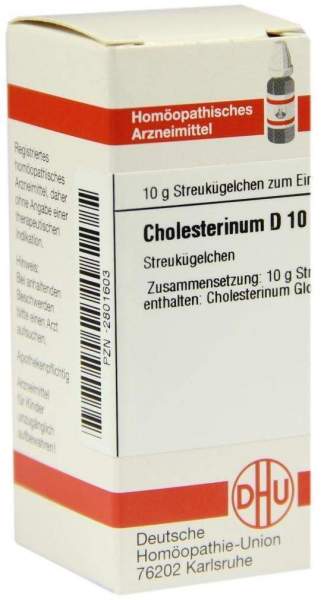 Cholesterinum D 10 Globuli