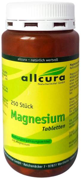 Magnesium Tabletten