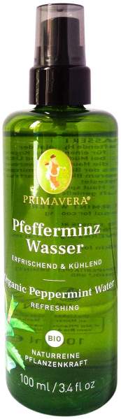 Primavera Pfefferminzwasser Bio Spray 100ml