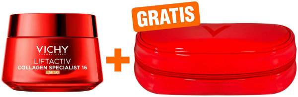 Vichy Liftactiv Collagen Specialist 16 LSF 50 50 ml + gratis Kosmetiktasche XMas 1 Stück