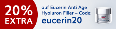 Eucerin Anti Age Hyaluron Filler 20% Rabatt Aktion