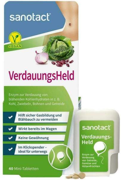 SANOTACT VerdauungsHeld Mini-Tabletten
