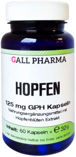 Hopfen 125 mg Gph Kapseln