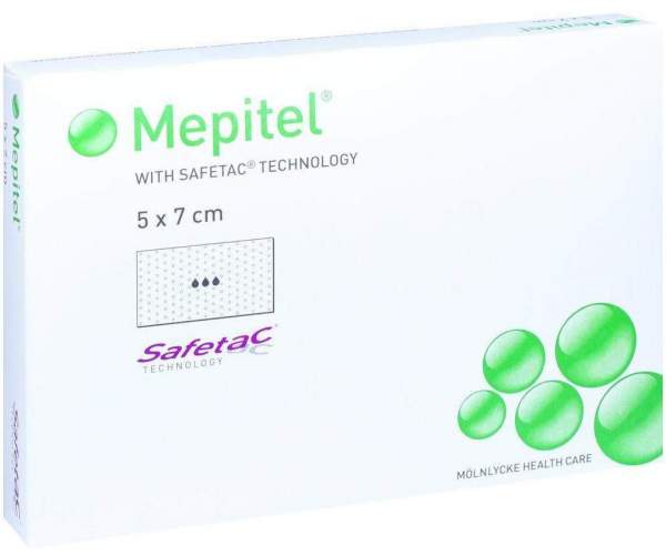 Mepitel Silikon Netzverband 5x7 cm Steril