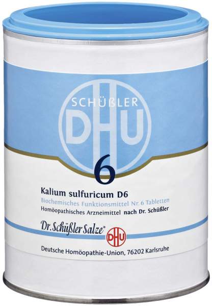 Biochemie Dhu 6 Kalium Sulfuricum D6 1000 Tabletten