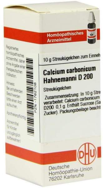 DHU Calcium carbonicum Hahnemanni D200 Globuli