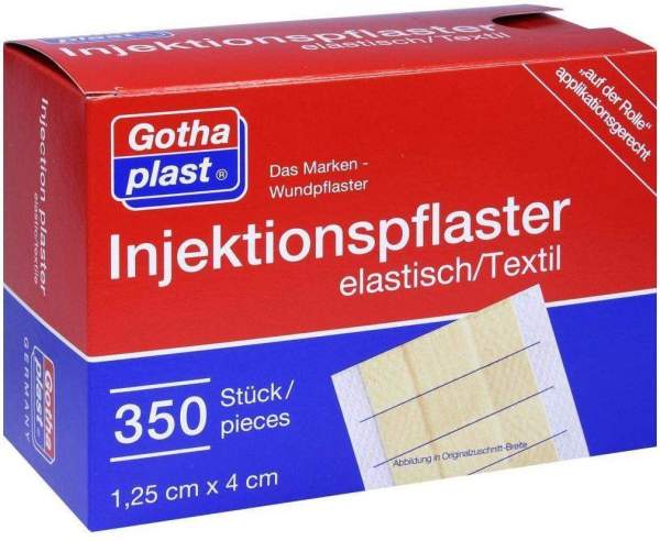 Gothaplast Injektionspflaster 1,25cmx4cm