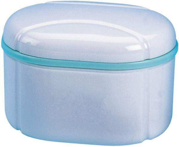 Gebiss-Prothesenbox 3teilig Sieb Deckel Lactona