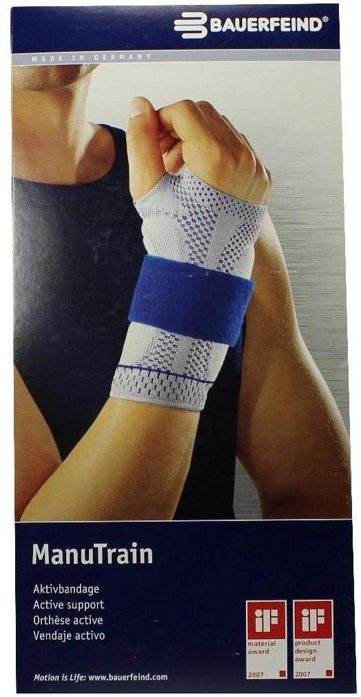 Manutrain Handgelenkbandage 5 Links Schwarz kaufen | Volksversand ...
