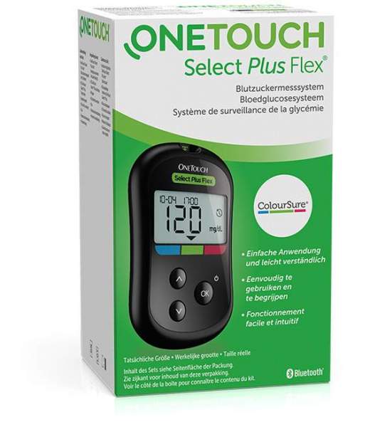 One Touch Select Plus Flex Blutzuckermessgerät mg Je Dl