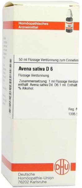 Avena Sativa D6 Dilution 50 ml Dilution