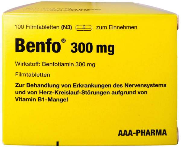 Benfo 300 mg Filmtabletten 100 Stück