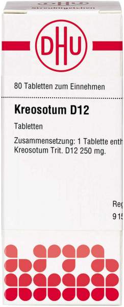 Kreosotum D 12 Tabletten