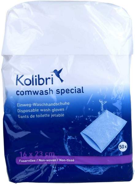 Kolibri Comwash Special Waschhandsch.16 X 24cm Wei