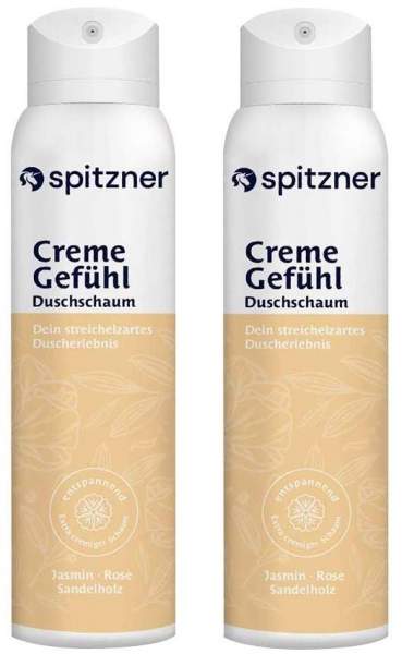 Spitzner Duschschaum Cremegefühl 2 x 150 ml